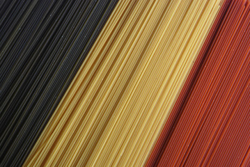 Obraz premium tri color pasta