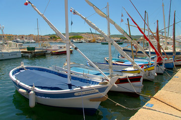 Pesqueros en puerto de St Tropez