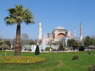 Foto op Plexiglas Hagia Sofia / Istanbul © mirubi