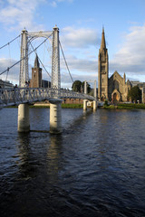 Fototapeta na wymiar Inverness bridge
