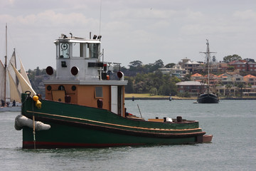 Fototapeta premium Harbour Boat