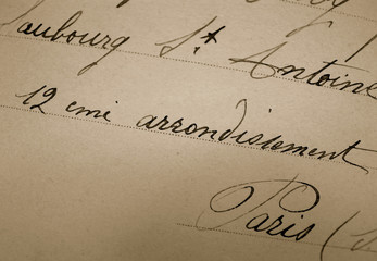 écriture