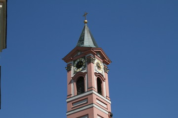 Fototapeta na wymiar Kirchturm in Passau