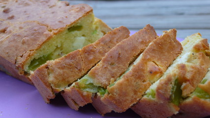 tranches de cake