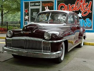 Foto op Plexiglas Oldtimers vintage auto