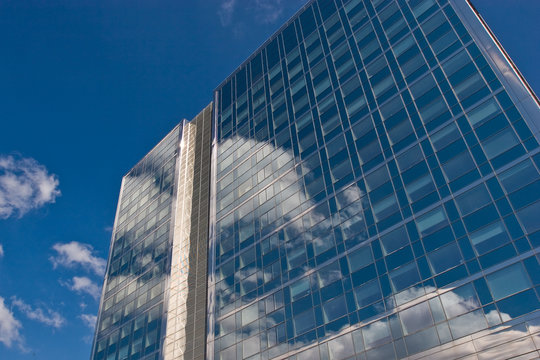 reflet des nuages