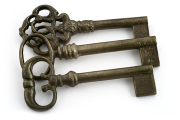 three old keys