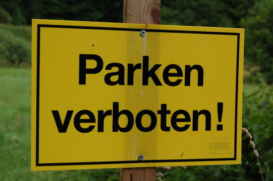 Parken verboten