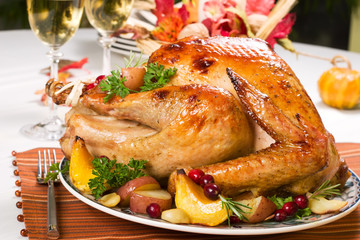 Roasted turkey