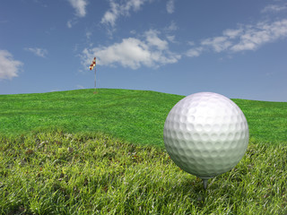 Obraz premium Golf