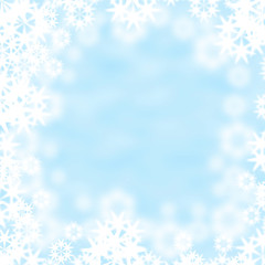 vector winter background