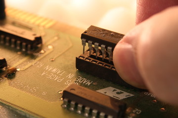 Microchip Circuit Board