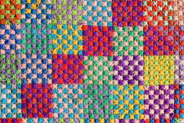 hand woven carpet background