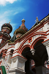 Fototapeta na wymiar St.Basils w Moskwie