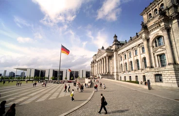Foto op Canvas Reichstag Berlin © david harding