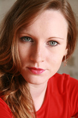 Naklejka premium portrait jeune femme