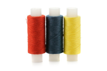 Spools of thread
