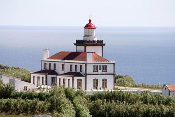 Fototapeta na wymiar Latarnia morska w San Miguel