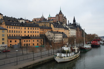 Fototapeta premium Stockholm - the capital of Sweeden