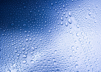 Small water drops