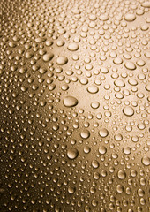 Small water drops