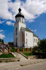 Fototapeta na wymiar Reformed Church in Rivne, Ukraine