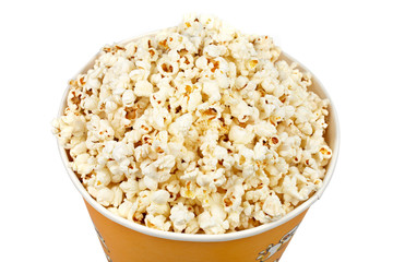 Popcorn in a bucket