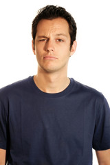 angry young business man