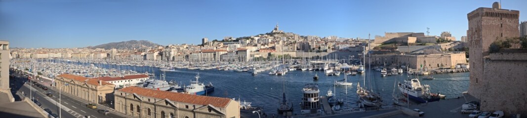 port de marseille panoramique