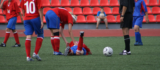 Obraz premium Female football