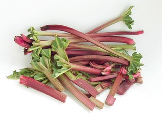 pieplant edible stems for spring compote