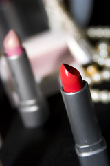 Red lipstick
