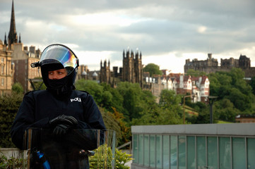 Edinburgh Riot Police
