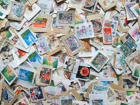 A Collection of British Commemorative Postage Stamps.