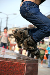 in-line skating