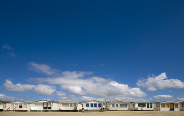 Fototapeta premium Beach huts 2