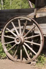 Antique Wagon Wheel