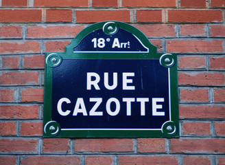 Obraz premium Rue Cazotte