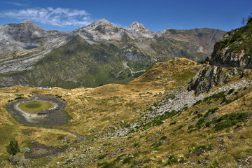Fototapeta premium plateau de montagne