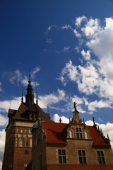 Fototapeta na wymiar Zabytkowy budynek - Gdańsk (Danzing), Polska