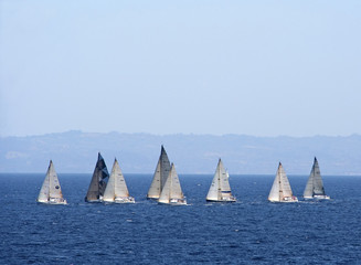 Fototapeta premium Sailing Boats Race