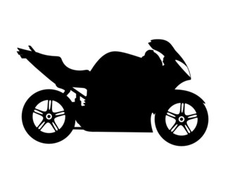 Naklejka premium wektor motocykl