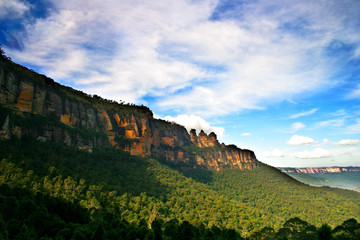 Fototapeta na wymiar Blue Mountain, NSW, Australia ..