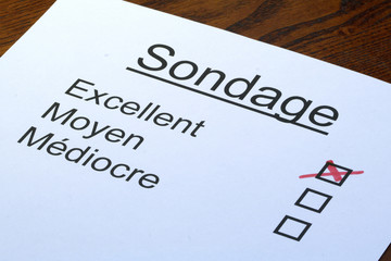 Fototapeta premium sondage
