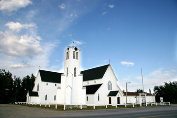 Fototapeta premium Church in Eastport, Newfoundland