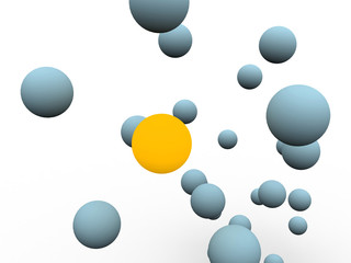 three-dimensional concept