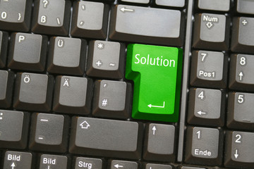 Keyboard mit Solution-Taste
