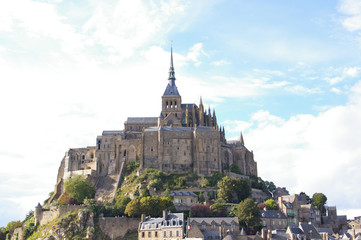 Veduta di Mont Saint Michel