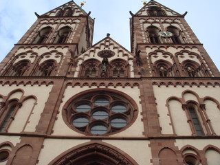 Fototapeta premium Freiburg church 2