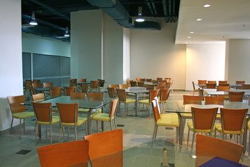 Modern cafe